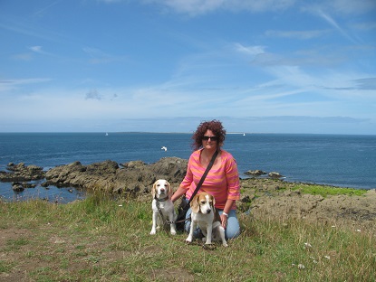 13.07.2014 Blick auf die Ile d`Ouessant